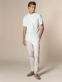 Light Aqua Terry Towelling T-Shirt 13 Light Aqua Terry Towelling T-Shirt -Velora Fashion Aurelien 542A4515 scaled