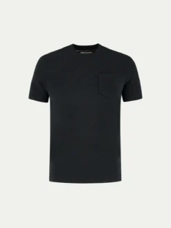 Black Terry Towelling T-Shirt