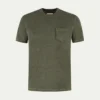 Olive Terry Towelling T-Shirt