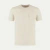 Shell Terry Towelling T-Shirt -Velora Fashion Aurelien AUR1 big collar t shirt terry towelling men shell1