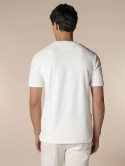 White Terry Towelling T-Shirt -Velora Fashion Aurelien AUR1 big collar t shirt terry towelling men white14 scaled