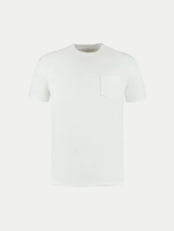 White Terry Towelling T-Shirt