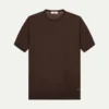 Brown T-Shirt -Velora Fashion Aurelien Cashwool T Shirt Short Sleeve Wool Brown 1 eb6e8deb 0444 4113 8a84 eba62e6c6c71
