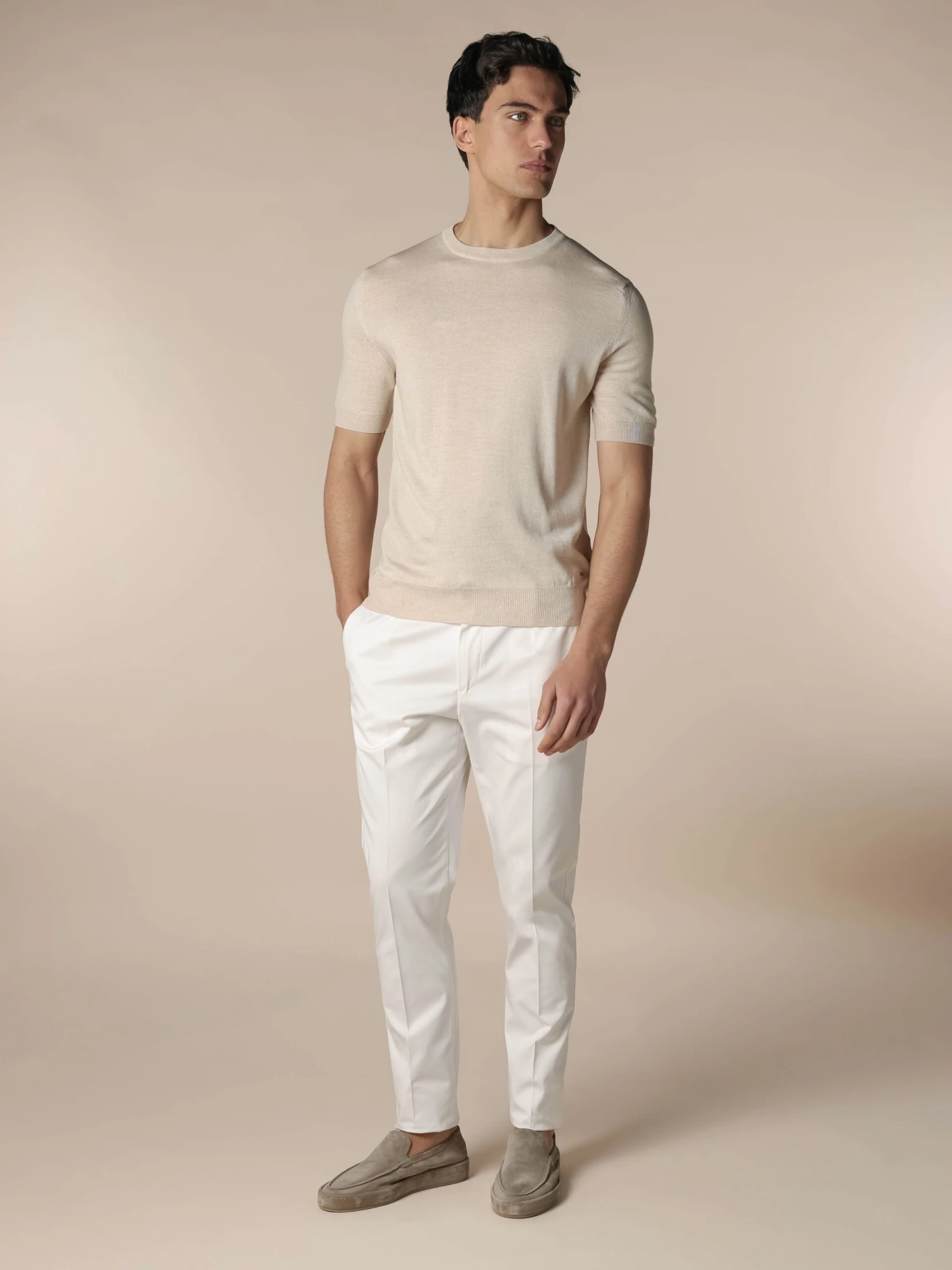 Light Beige T-Shirt 8 Light Beige T-Shirt - Image 6