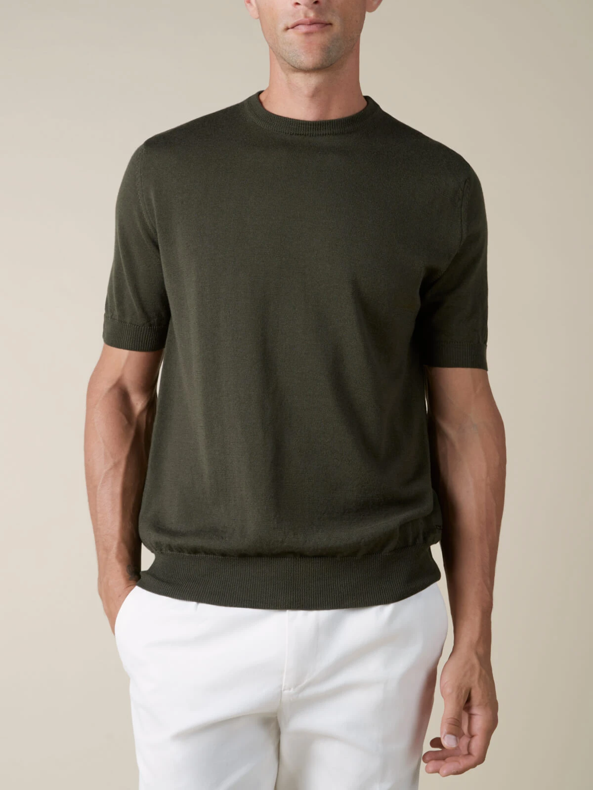 Olive T-Shirt 4 Olive T-Shirt - Image 2