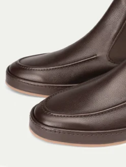 Brown Grain Voyager Chelsea 10 Brown Grain Voyager Chelsea -Velora Fashion Aurelien City Chelsea men voyager shoes italy grain brown 6