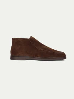 Chocolate City Loafer With Lamb Shearling Footbed 12 Chocolate City Loafer With Lamb Shearling Footbed -Velora Fashion Aurelien City Loafer men fur shoes italy shearling chocolate10