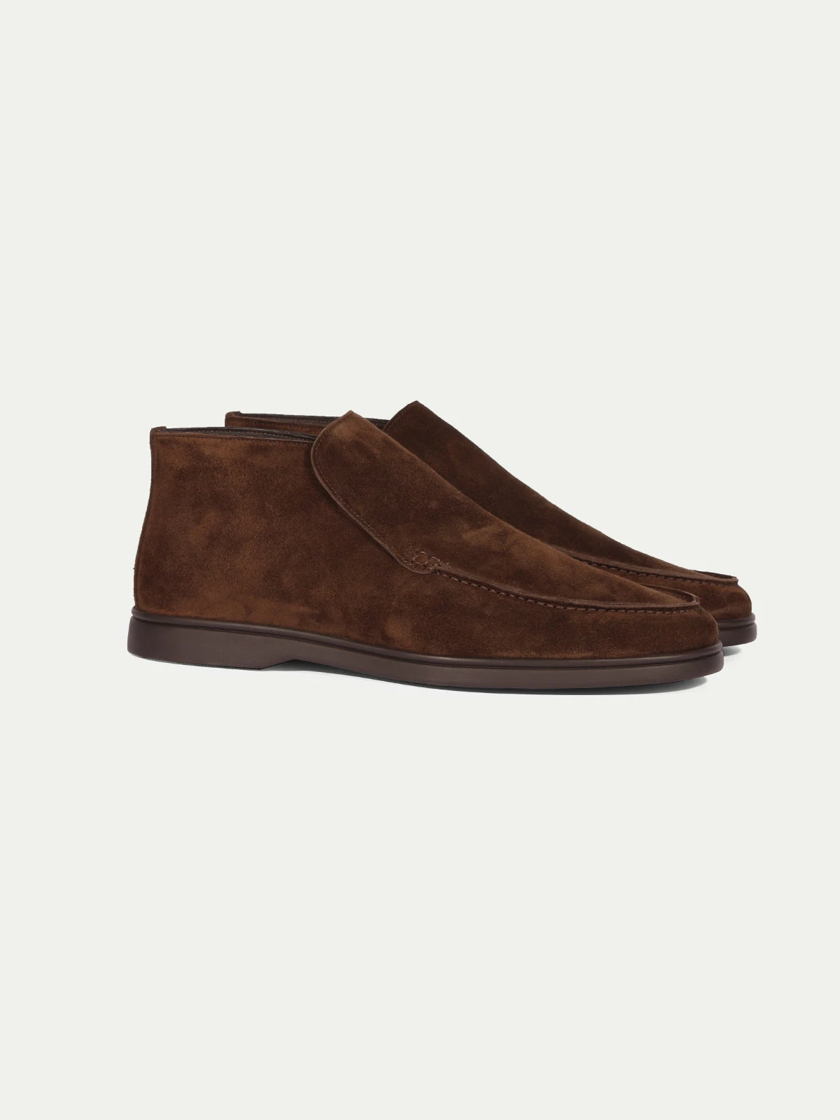 Chocolate City Loafer With Lamb Shearling Footbed 3 Chocolate City Loafer With Lamb Shearling Footbed