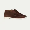 Chocolate City Loafer -Velora Fashion Aurelien City Loafer men leather shoes italy suede chocolate1 e909d580 0fe6 4880 b98e 02227d68d803