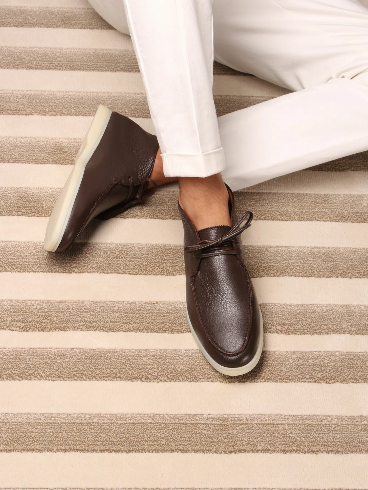 Brown Grain Desert Boot 4 Brown Grain Desert Boot - Image 2