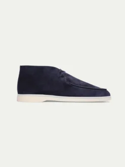 Navy Suede Desert Boot -Velora Fashion Aurelien Desert Boot men suede shoes winter italy softey navy1