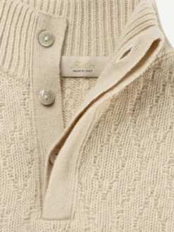 Light Beige Frost Sweater -Velora Fashion Aurelien Frost Sweater LightBeige winter Cashmere blend light beige2