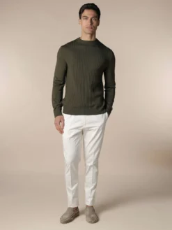 Olive Ribbed City Crew 15 Olive Ribbed City Crew -Velora Fashion Aurelien IMG 0068 scaled