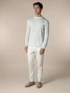 Light Aqua Two Tone City Crew -Velora Fashion Aurelien IMG 0094 scaled