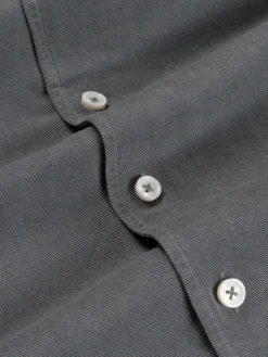 Grey Denim Shirt -Velora Fashion Aurelien Men Seaside Shirt denim Cotton grey1 2