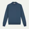 Extrafine Merino Mockneck Petrol