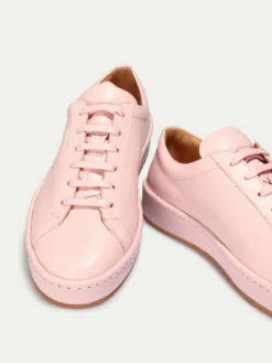Lady Light Pink Voyager Sneaker 10 Lady Light Pink Voyager Sneaker -Velora Fashion Aurelien Voyager sneaker women nappa italy pink3