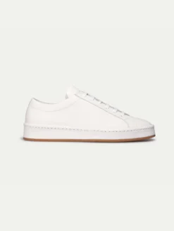 Lady White Voyager Sneaker 13 Lady White Voyager Sneaker -Velora Fashion Aurelien Voyager sneaker women nappa italy white5