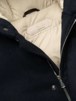 Navy Wintertime Parka 11 Navy Wintertime Parka -Velora Fashion Aurelien Wintertime parka cashmere blend wool light Beige navy3 scaled