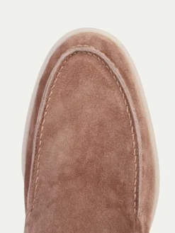 Classic Beige Yacht Loafers 15 Classic Beige Yacht Loafers -Velora Fashion Aurelien Yacht Loafers men suede shoes summer italy classicbeige7