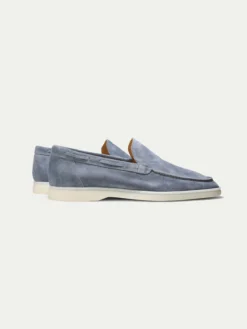 Light Blue Yacht Loafers 12 Light Blue Yacht Loafers -Velora Fashion Aurelien Yacht Loafers men suede shoes summer italy lightblue4 3e256dc8 8635 4b9b 977e 69faf3dce8ac