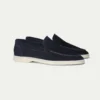 Navy Yacht Loafers -Velora Fashion Aurelien Yacht Loafers men suede shoes summer italy navy7 eb965d69 902a 40a3 a4c9 71ac6b14385c