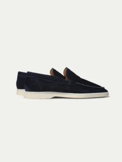 Navy Yacht Loafers 10 Navy Yacht Loafers -Velora Fashion Aurelien Yacht Loafers men suede shoes summer italy navy8 73be1993 bd9f 4fe6 915b c218f24a2a41