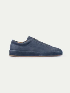 Steel Blue Voyager Sneaker -Velora Fashion Aurelien Yoyager Sneaker Softey Suede Suede Sole Steel Blue2