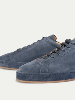 Steel Blue Voyager Sneaker -Velora Fashion Aurelien Yoyager Sneaker Softey Suede Suede Sole Steel Blue3