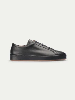 Navy Grain Voyager Sneaker 9 Navy Grain Voyager Sneaker -Velora Fashion Aurelien Yoyager Sneaker grain leather Sole Navy3