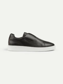 Black Grain AUR3 Sneaker -Velora Fashion Aurelien aur3 sneaker grain leather black men 4 scaled