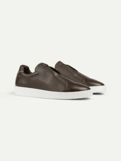 Brown Grain AUR3 Sneaker