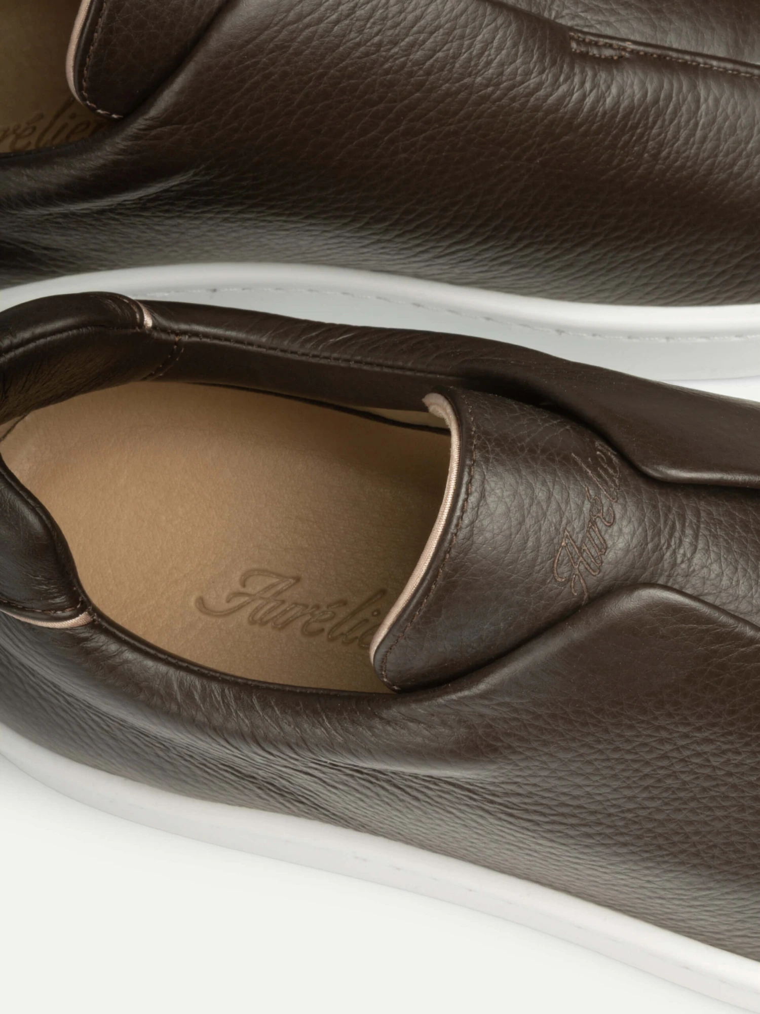 Brown Grain AUR3 Sneaker 5 Brown Grain AUR3 Sneaker - Image 3