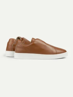 Cognac Grain AUR3 Sneaker -Velora Fashion Aurelien aur3 sneaker grain leather cognac men 3 8849aed4 8ca1 4f6c a01f 8f67d7bf865d scaled