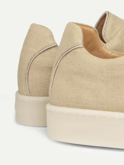 Beige Linen AUR3 Sneaker -Velora Fashion Aurelien aur3 sneaker linen beige men 5 scaled