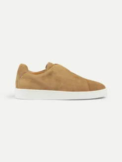 Beige AUR3 Sneaker -Velora Fashion Aurelien aur3 sneaker softey suede beige men 4 scaled