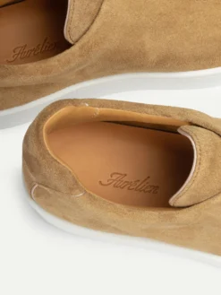 Beige AUR3 Sneaker -Velora Fashion Aurelien aur3 sneaker softey suede beige men 5 scaled