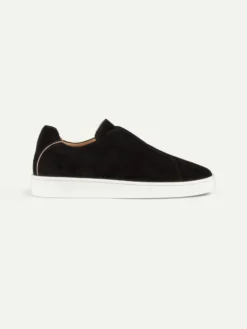 Black AUR3 Sneaker 11 Black AUR3 Sneaker -Velora Fashion Aurelien aur3 sneaker softey suede black men 4 scaled