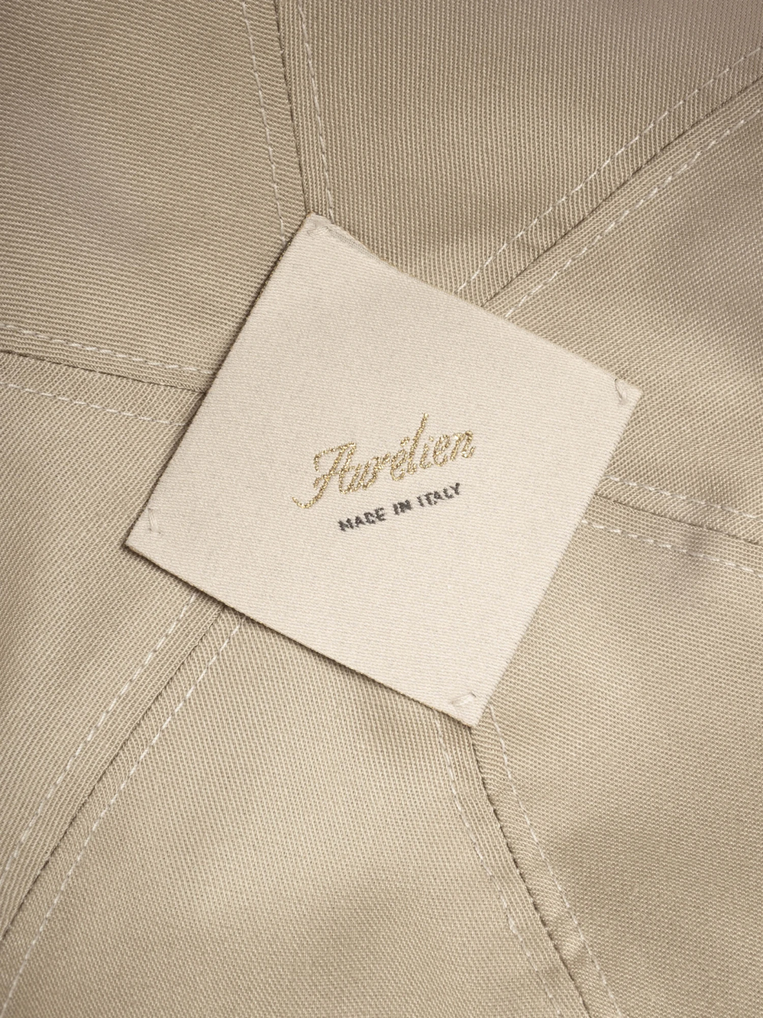 Dark Taupe Linen Baseball Cap 6 Dark Taupe Linen Baseball Cap - Image 4