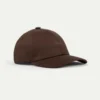 Chocolate Linen Baseball Cap -Velora Fashion Aurelien baseball cap linen chocolate 1 scaled
