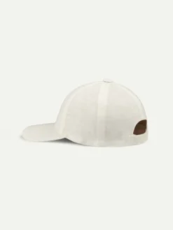 Ecru Linen Baseball Cap -Velora Fashion Aurelien baseball cap linen ecru 3 326d15c4 fb87 4082 b6c0 672606b7359b scaled