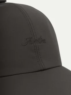 Black Baseball Cap -Velora Fashion Aurelien baseball cap tech cashmere blend black 2 scaled