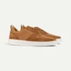 Caramel Technical Bayside Sneaker -Velora Fashion Aurelien bayside sneaker softey suede caramel men 1 scaled