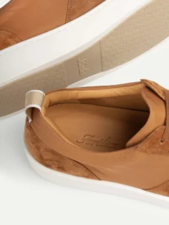 Caramel Technical Bayside Sneaker 10 Caramel Technical Bayside Sneaker -Velora Fashion Aurelien bayside sneaker softey suede caramel men 5 scaled