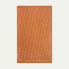 Orange Beachside Towel -Velora Fashion Aurelien beach towel orange 2 scaled