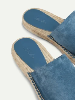 Sapphire Beachside Slipper -Velora Fashion Aurelien beachside backless slippers espadrilles suede sapphire men 2 2 scaled
