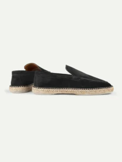 Black Beachside Loafer 10 Black Beachside Loafer -Velora Fashion Aurelien beachside loafers espadrilles suede black men 5 scaled
