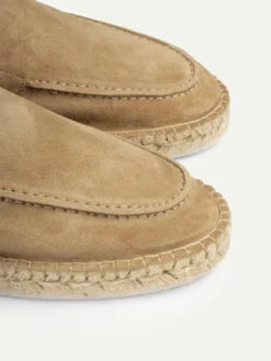 Dark Taupe Beachside Loafer 9 Dark Taupe Beachside Loafer -Velora Fashion Aurelien beachside loafers espadrilles suede dark taupe men 5 scaled