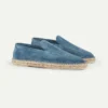 Sapphire Blue Beachside Loafer 2 Sapphire Blue Beachside Loafer -Velora Fashion Aurelien beachside loafers espadrilles suede sapphire blue men 1 scaled