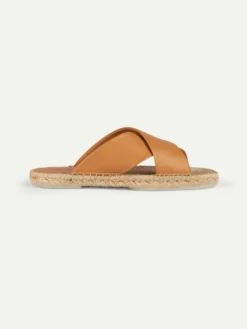 Caramel Beachside Sandal 11 Caramel Beachside Sandal -Velora Fashion Aurelien beachside sandal espadrilles leather caramel men 3 scaled